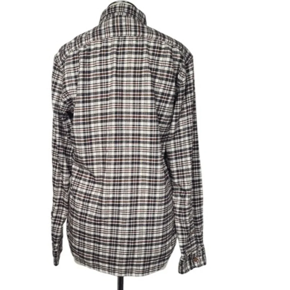 J. Crew Mercantile Plaid Long Sleeve Button Down Shirt S